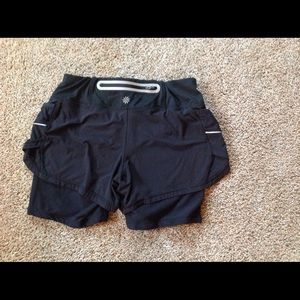 Athleta running shorts